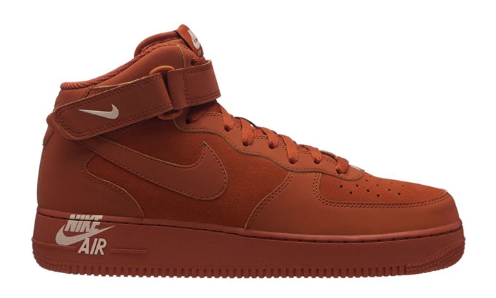 【オフィシャルイメージ】2018年 ホリデーモデル！ナイキ エア フォース 1 ミッド 07 "ダーク ラセット" (NIKE AIR FORCE 1 MID 07 “Dark Russet” 2018 HOLIDAY) [315123-207]