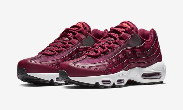 【オフィシャルイメージ】ナイキ ウィメンズ エア マックス 95 “チーム レッド/ブラック” (NIKE WMNS AIR MAX 95 “Team Red/Black”) [307960-605]