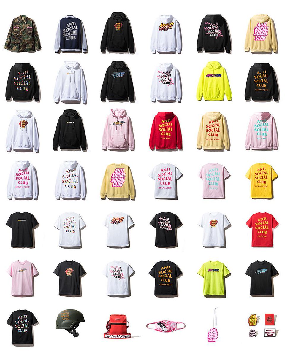 アジア限定！Anti Social Social Club 2018 F/W ニューコレクションが9/15発売 (アンチ ソーシャル ソーシャル クラブ)