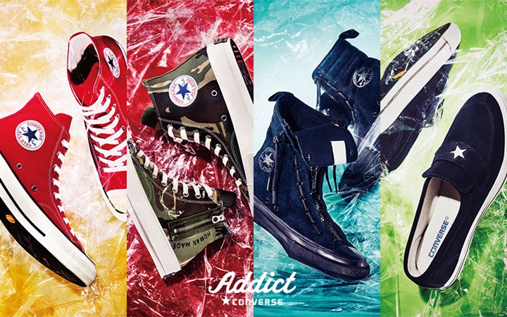 CONVERSE ADDICT 新作！ 2018 HOLIDAY COLLECTION「N.HOOLYWOOD」「NIGO」とのコラボを含む4モデルが10/10発売！ (コンバース アディクト)