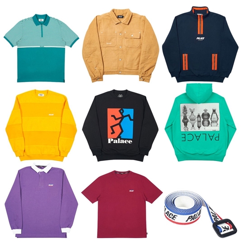 Palace Skateboards 2018 AUTUMN 6th Dropが9/15展開 (パレス 2018 秋)