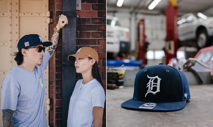 Carhartt x ‘47 x MLBのコラボレーションキャップが日本に9/15から初上陸 (カーハート)