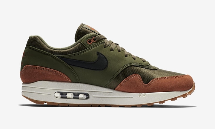 nike air max 1 green brown