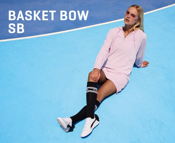 プーマ リボンスニーカー バスケット BOW 秋の新作「PUMA BASKET BOW SB」3カラーが9/13発売 (プーマ バスケット ボウ SB) [367353-01,02,03]