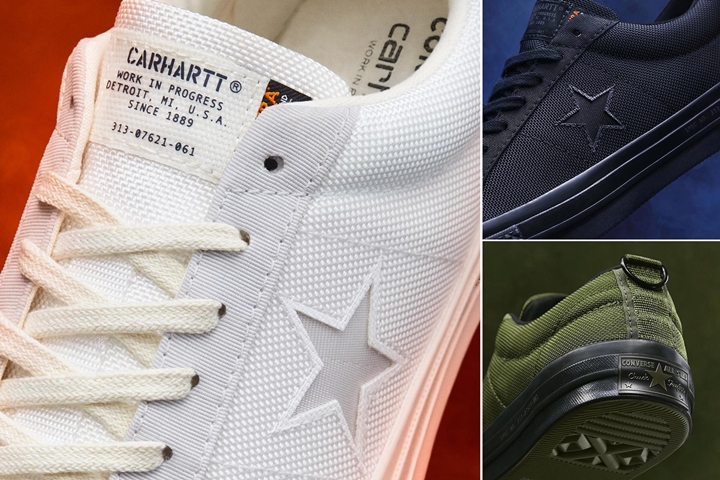 ‪Carhartt × CONVERSE ONE STAR コラボが海外で近日展開予定 (カーハート コンバース ワンスター)