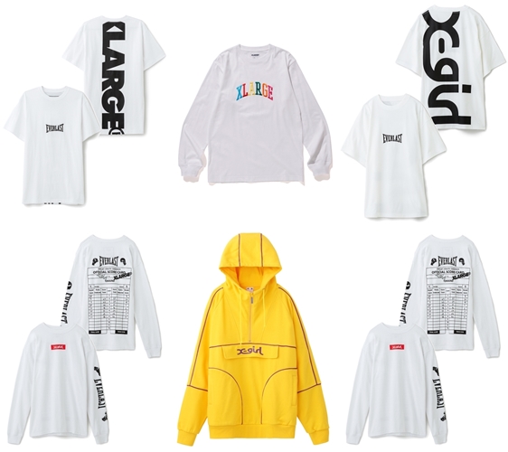 【EVERLAST コラボ】XLARGE/X-girl コラボ/レギュラーアイテムが9/14から発売 (エクストララージ エックスガール)