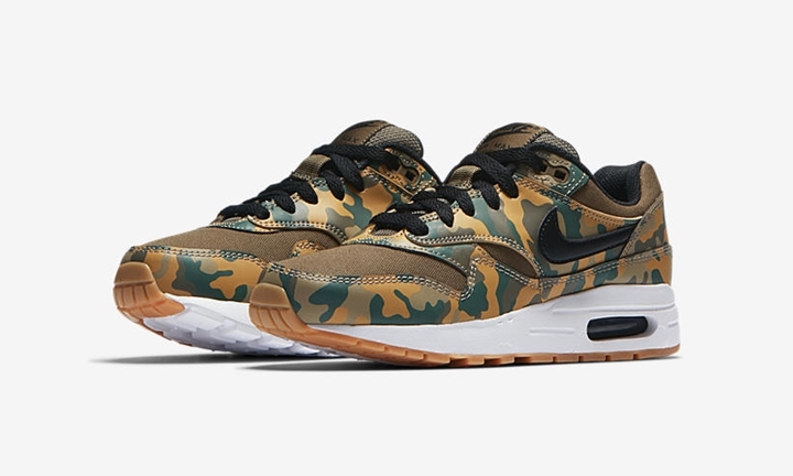 ナイキ GS エア マックス 1 プリント “ミディアム オリーブ カモ” (NIKE GS AIR MAX 1 PRINT “Medium Olive Camo”) [AR1139-200]