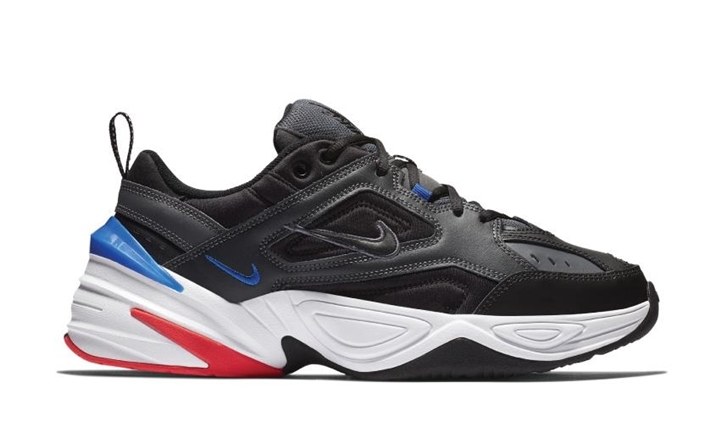 nike m2k tekno dark grey racer blue