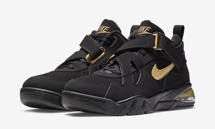 【オフィシャルイメージ】10/12発売！ナイキ エア フォース マックス CB “ブラック/メタリック ゴールド” (NIKE AIR FORCE MAX CB “Black/Metallic Gold”)[AJ7922-001]