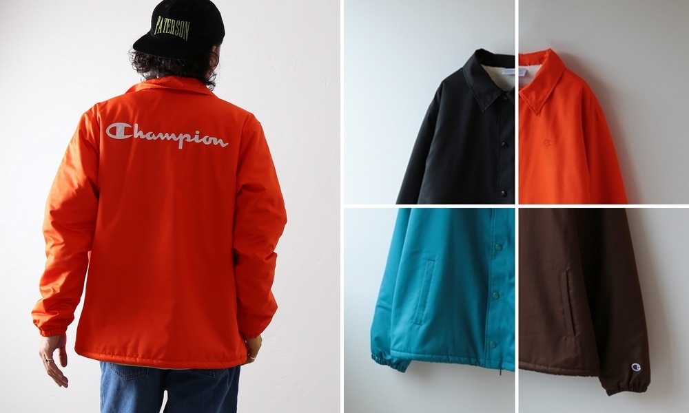 Champion × JOURNAL STANDARD 別注！ボア コーチジャケットが10月下旬発売 (チャンピオン ジャーナルスタンダード)