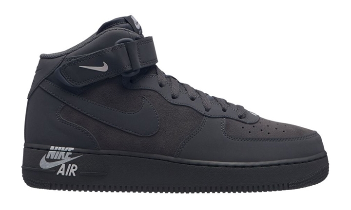 ナイキ エア フォース 1 07 ミッド “ダーク グレー” (NIKE AIR FORCE 1 07 MID “Dark Grey”) [315123-048]