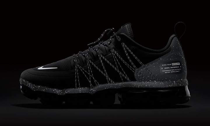 vapormax run utility black reflect silver