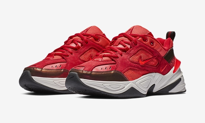 【オフィシャルイメージ】ナイキ ウィメンズ M2K テクノ “レッド/ホワイト” (NIKE WMNS M2K TEKNO “Red/White”) [AV7030-600]