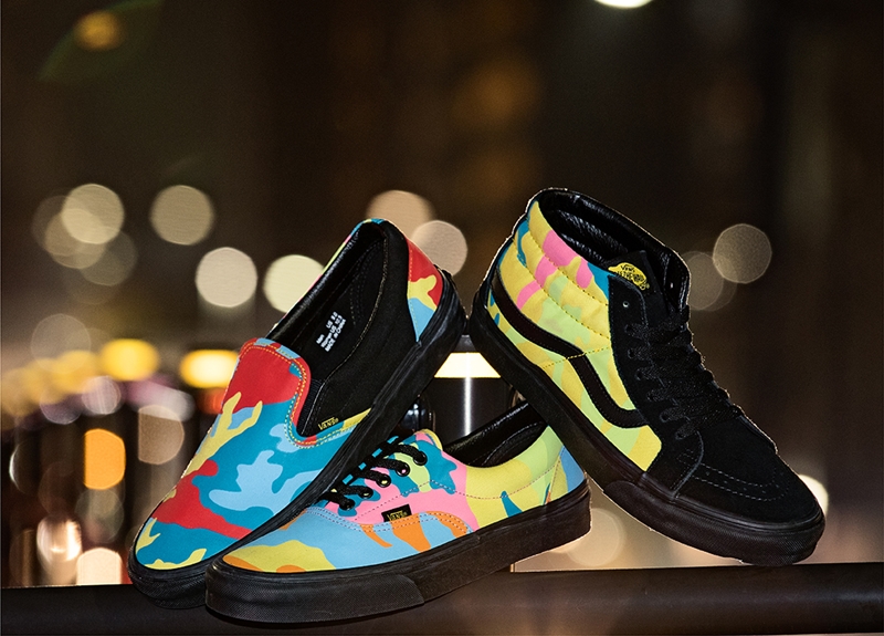 12/7発売！国内 BILLY'S 限定 VANS NEON CAMO PACK (バンズ ネオン カモ パック)