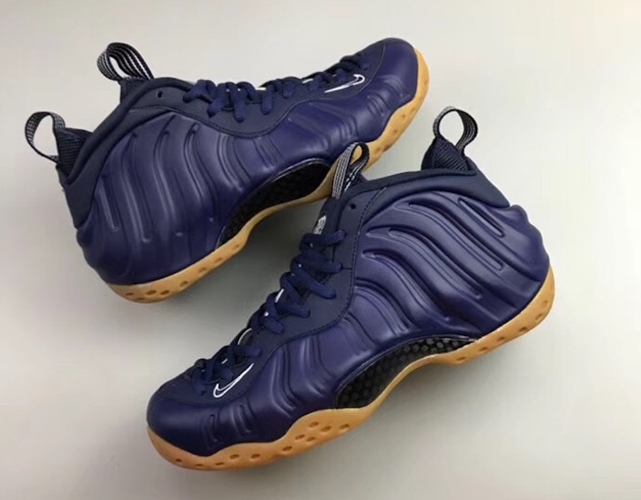 nike air foamposite one midnight navy