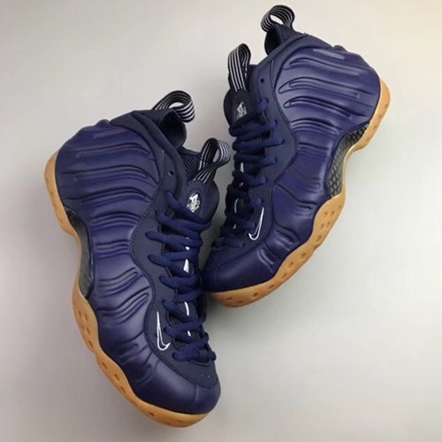 nike air foamposite one midnight navy