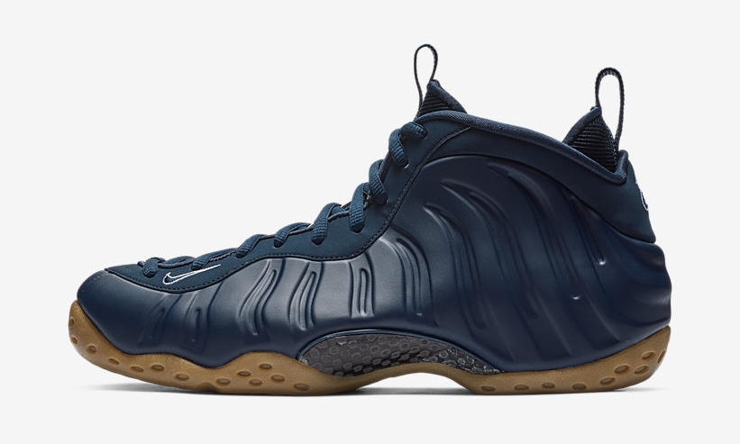 nike air foamposite one midnight navy