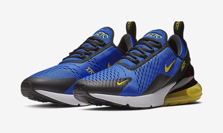 【オフィシャルイメージ】ナイキ エア マックス 270 “ゲーム ロイヤル/ダイナミック イエロー” (NIKE AIR MAX 270 “Game Royal/Dynamic Yellow”) [BV2517-400]