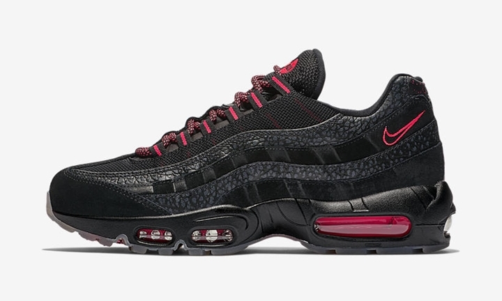 【オフィシャルイメージ】10月発売予定！ナイキ エア マックス 95 “ブラック/インフラ レッド” (NIKE AIR MAX 95 “Black/Infrared”)[AV7014-001]