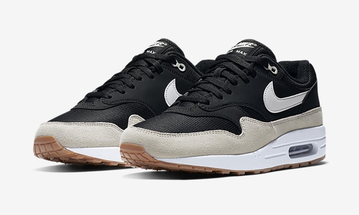 nike air max 1 beige black