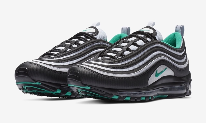 ナイキ エア マックス 97 “ブラック/クリア エメラルド” (NIKE AIR MAX 97 “Black/Clear Emerald”) [921826-013]