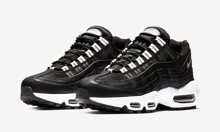 nike air max 95 black reflect silver