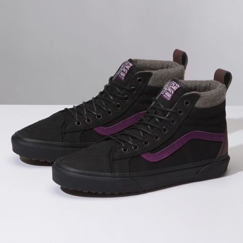 VANS SK8-HI 46 MTE DX "Black/Purple" (バンズ スケートハイ 46 MTE デラックス "ブラック/パープル")