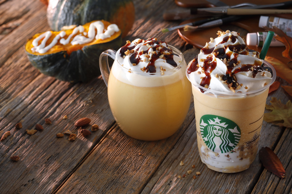 【スタバ新作】Artful Autumn @ Starbucks 第3弾ビバレッジは「クリーミーなパンプキン」テイストで楽しむビバレッジ「クリーミー パンプキン フラペチーノ/ミルク」が10/1から発売 (STARBUCKS スターバックス)