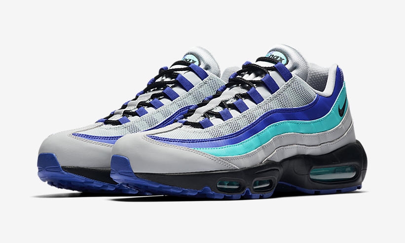 10/18発売予定！ナイキ エア マックス 95 OG “ウルフ グレー/インディゴ バースト/ハイパー ジェイド” (NIKE AIR MAX 95 OG “Wolf Grey/Indigo Burst/Hyper Jade”) [AT2865-001]