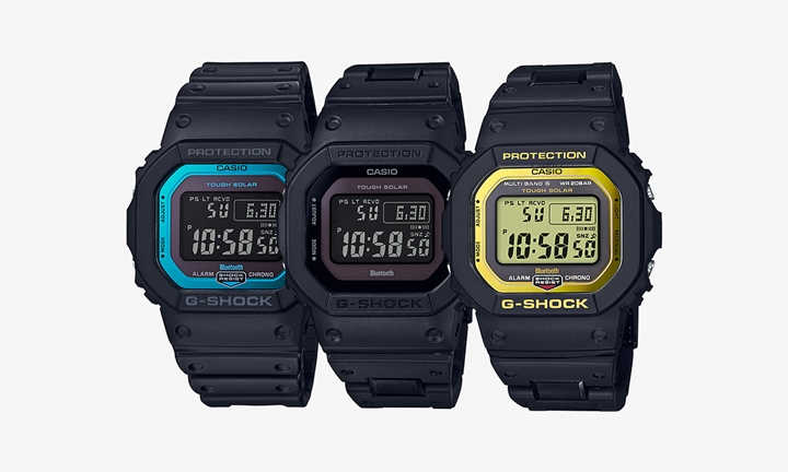 Connectedエンジンを搭載したG-SHOCK GW-B5600 3モデルが10月発売 (ジーショック Gショック)