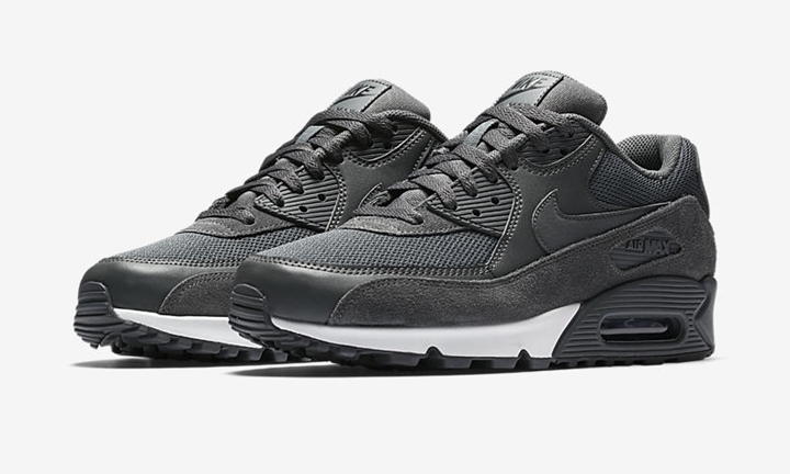 【オフィシャルイメージ】ナイキ エア マックス 90 エッセンシャル “ダーク グレー/ブラック” (NIKE AIR MAX 90 ESSENTIAL “Dark Grey/Black”) [537384-078]