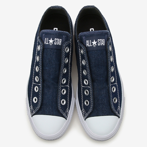 綺麗めな印象のインディゴカラーのデニム素材を採用した CONVERSE ALL STAR LIGHT DENIM SLIP OXが10月発売 (コンバース オールスター ライト デニム スリップ OX)