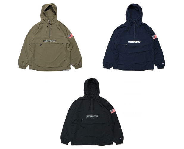 Champion × UNDEFEATED “ANORAK PARKA” (チャンピオン アンディフィーテッド “アノラック パーカー”)