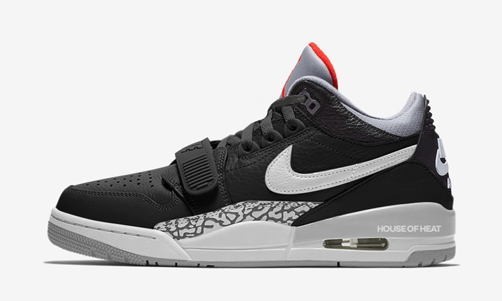 2019年発売予定！ナイキ ジョーダン レガシー 312 ロー “ブラック セメント” (NIKE JORDAN LEGACY 312 LOW “Black Cement”)