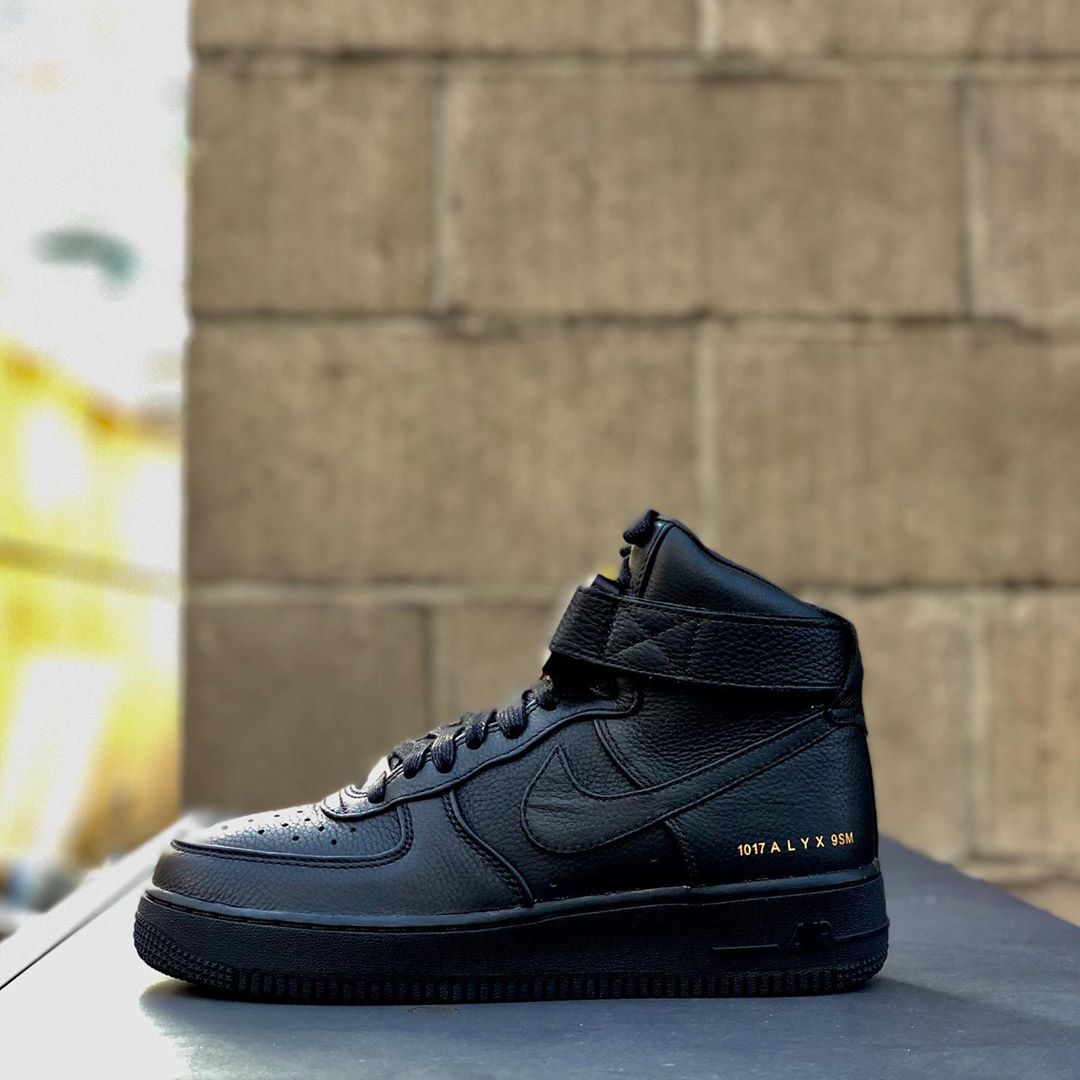 海外 10/17～発売予定！ALYX デザイナー MATTHEW M WILLIAMS × NIKE AIR FORCE 1 HIGH “Black” (マシュー・ウィリアムズ ナイキ エア フォース 1 ハイ ブラック)