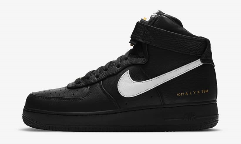 海外 10/17～発売予定！ALYX デザイナー MATTHEW M WILLIAMS × NIKE AIR FORCE 1 HIGH “Black” (マシュー・ウィリアムズ ナイキ エア フォース 1 ハイ ブラック)