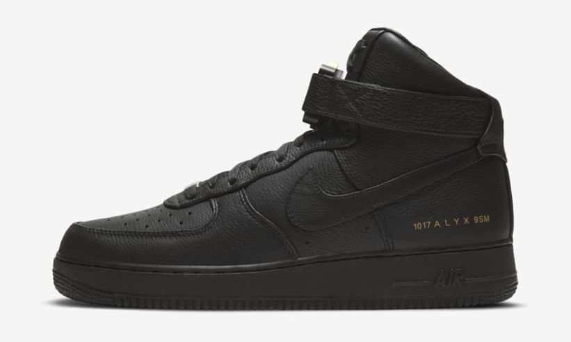 海外 10/17～発売予定！ALYX デザイナー MATTHEW M WILLIAMS × NIKE AIR FORCE 1 HIGH “Black” (マシュー・ウィリアムズ ナイキ エア フォース 1 ハイ ブラック)