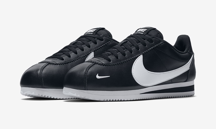 【オフィシャルイメージ】ナイキ クラシック コルテッツ プレミアム “ブラック/ホワイト” (NIKE CORTEZ PREMIUM