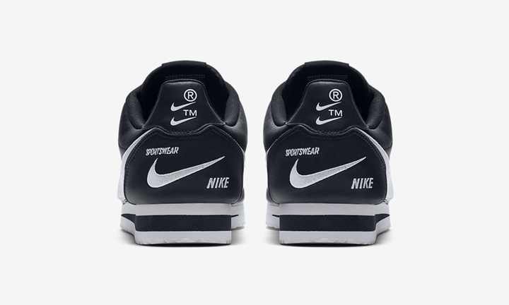 【オフィシャルイメージ】ナイキ クラシック コルテッツ プレミアム "ブラック/ホワイト" (NIKE CORTEZ PREMIUM "Black/White") [807480-004]