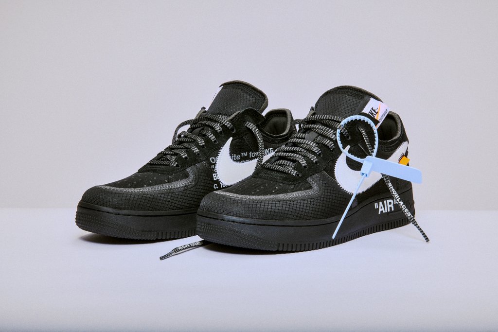 2018/11月発売予定！OFF-WHITE c/o VIRGIL ABLOH × NIKE AIR FORCE 1 LOW “Black” “Part 2” (オフホワイト ナイキ エア フォース 1 ロー “パート 2” “ブラック”) [AO4606-001]