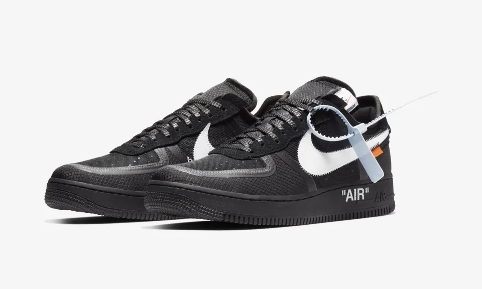 af1 low black off white