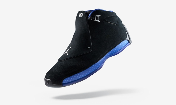 【オフィシャルイメージ】10/11発売！ナイキ エア ジョーダン 18 レトロ OG "ブラック/スポーツ ロイヤル" (NIKE AIR JORDAN XVIII RETRO OG "Black/Sport Royal") [AA2494-007]