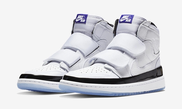 【オフィシャルイメージ】ナイキ エア ジョーダン 1 RE ハイ ダブル ストラップ “ホワイト/ブラック” (NIKE AIR JORDAN 1 RE HIGH Double Strap “White/Black") [AQ7924-107]