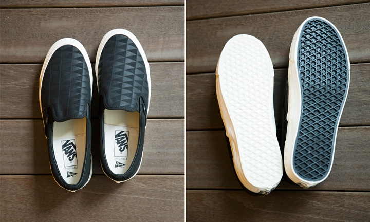 左右非対称カラーのアウトソール！VANS VAULT SLIP-ON × Pilgrim Surf+Supply 2018年秋冬モデルが10/30発売 (バンズ ヴォルト スリッポン ピルグリム サーフ+サプライ)