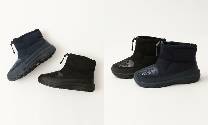 BEAUTY&YOUTH × THE NORTH FACE 別注！NUPTSE BOOTIE "Black/Navy"が11月下旬発売 (ビューティアンドユース ザ・ノース・フェイス ヌプシブーティ)