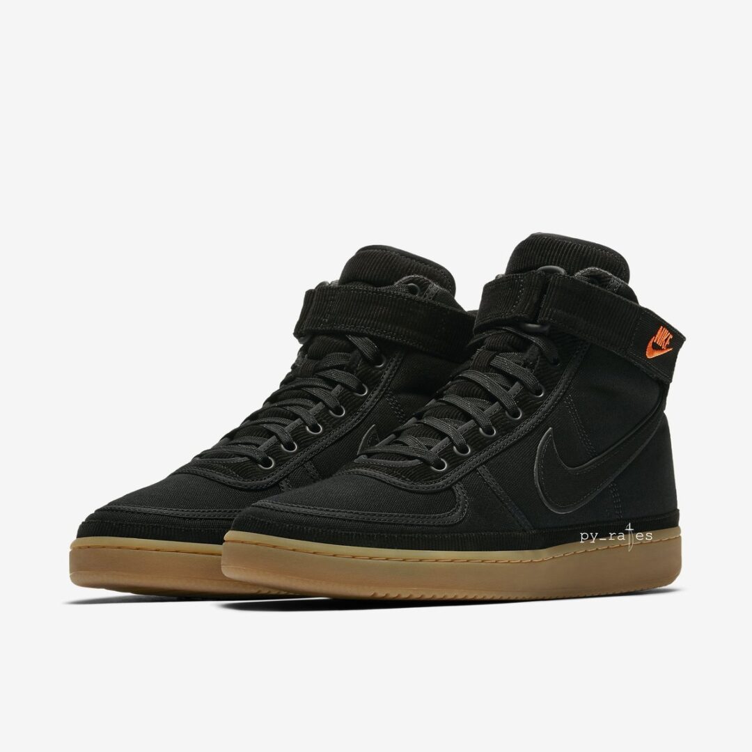 カーハート × ナイキ ヴァンダル ハイ サプリーム “ブラック/ガム ライト ブラウン” (CARHARTT NIKE VANDAL HIGH SUPREME “Black/Gum Light Brown”) [AV4115-001]