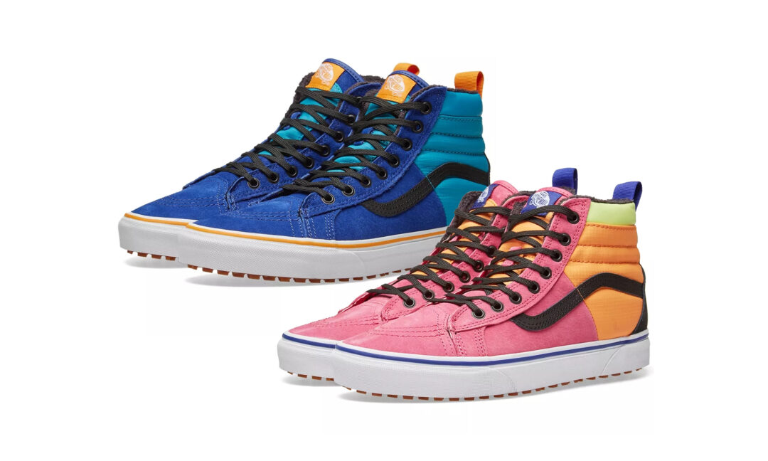 VANS SK8-HI 46 MTE DX “Mazarine Blue/Pink Yarrow” (バンズ スケートハイ 46 MTE デラックス)