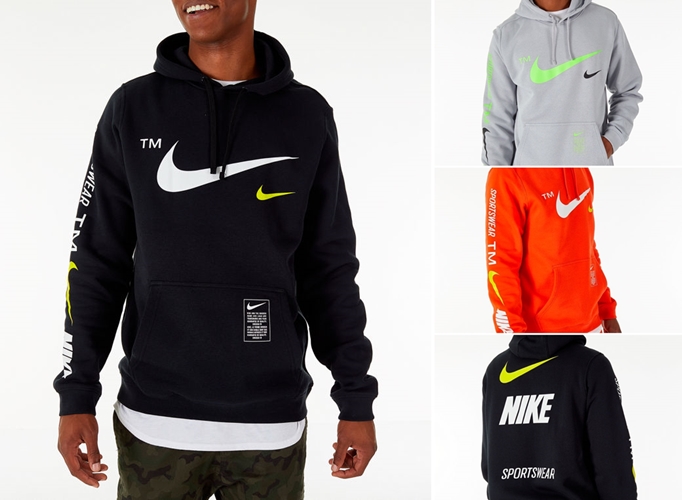 NIKE NSW SPORTSWEAR MICROBRANDING HOODIE