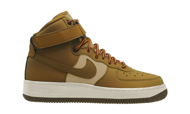 10/20発売！ナイキ エア フォース 1 07 ハイ プレミアム “モナーク/ウィート ゴールド” (NIKE AIR FORCE 1 07 HIGH PREMIUM “Monarch/Wheat Gold”) [AR0733-800]