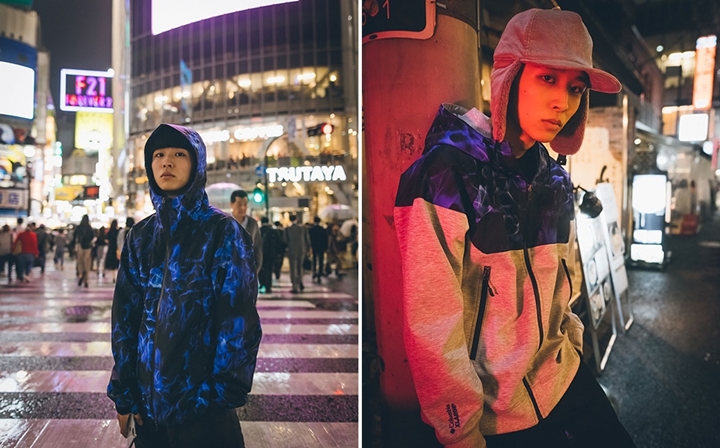 【最新コレクション】XLARGE 2018 FALLから暗闇の中でメラメラと揺れ燃える「碧い炎」をロゴやグラフィックや裏地に採用した”BLUE FIRE” COLLECTIONが10/20展開 (エクストララージ)